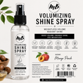 Volumizing Shine Spray and Heat Protector.