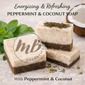 Peppermint and Coconut Soap